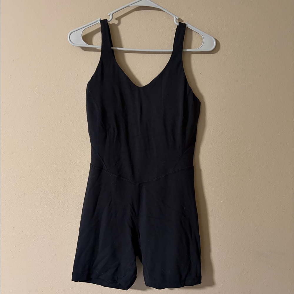 Lululemon Align Black Sleeveless Romper